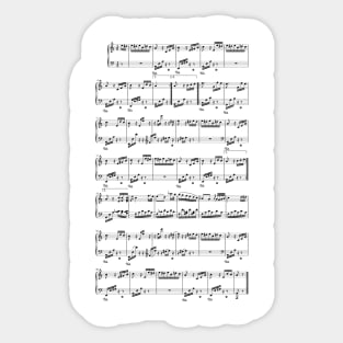 Fur Elise Sticker